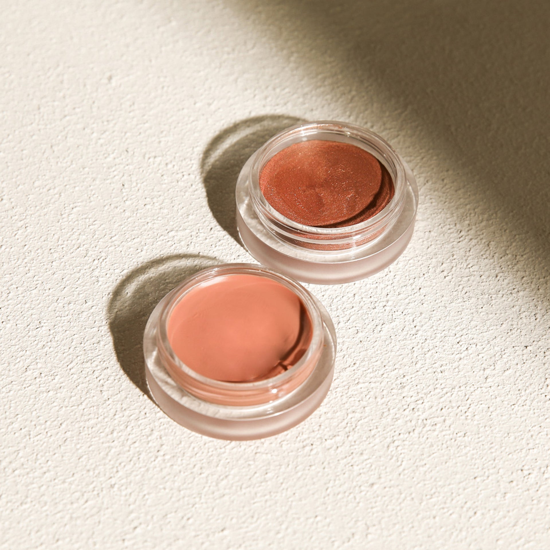 Duo Pots Lip + Eye | Barely There + Rose Gold